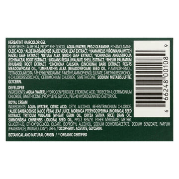 Herbatint Permanent Herbal Haircolour Gel 9n Honey Blonde - 135 Ml - Maras Green