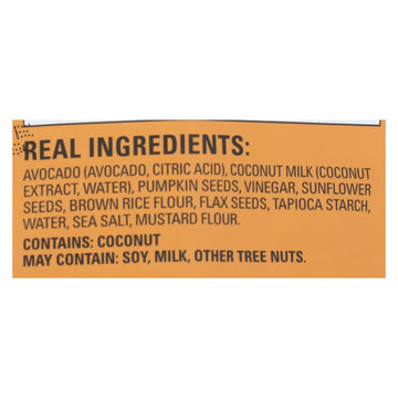 Hippie Snacks - Avocado Crsps Sea Salt - Case Of 8 - 2.5 Oz - Maras Green