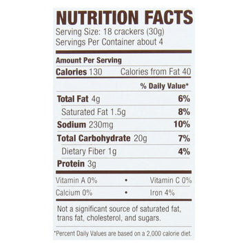 Jovial - Sourdough Einkorn Crackers - Rosemary - Case Of 10 - 4.5 Oz. - Maras Green