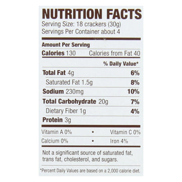 Jovial - Sourdough Einkorn Crackers - Sea Salt - Case Of 10 - 4.5 Oz. - Maras Green