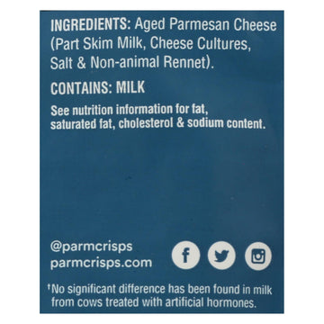 Kitchen Table Bakers Parm Crisps - Original Parmesan - Case Of 12 - 1.75 Oz. - Maras Green