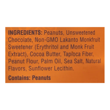Lakanto - Peanut Butter Cups Dark Chocolate - Case Of 8 - 3.17 Oz - Maras Green