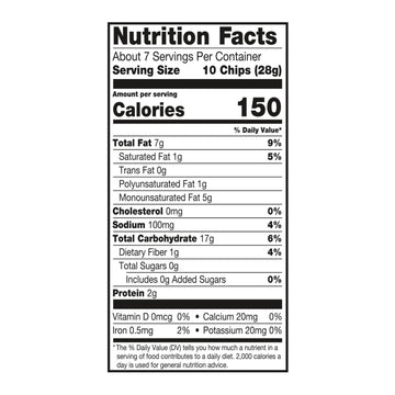 Late July Snacks - Tortilla Chips Dipper Sea Salt - Case Of 9 - 7.4 Oz - Maras Green