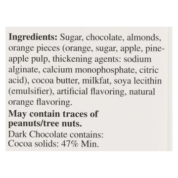 Lindt - Bar Chocolate Excel Orange - Case Of 12 - 3.5 Oz - Maras Green