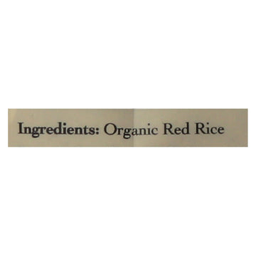 Lotus Foods Heriloom Bhutan Red Rice - Case Of 6 - 15 Oz. - Maras Green