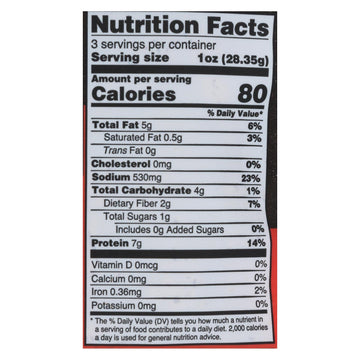 Louisville Vegan Jerky - Jerky Vegan Pepperoni - Case Of 10 - 3 Oz - Maras Green