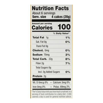 Lundberg Family Farms - Rice Ck Black Pepp Thin - Case Of 6 - 6 Oz - Maras Green