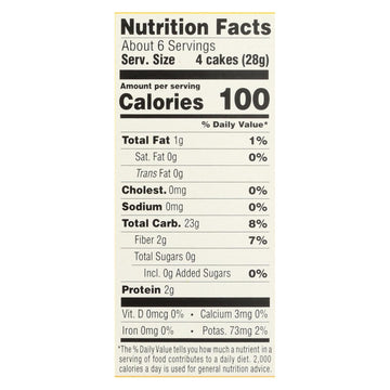 Lundberg Family Farms - Rice Ck Brn Sugar Free Thn Stk - Case Of 6 - 6 Oz - Maras Green