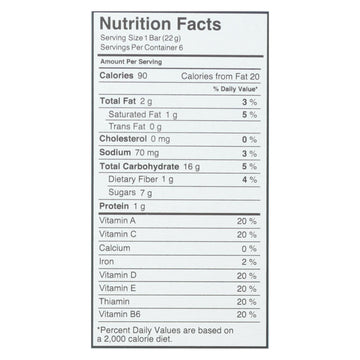 Made Good Crispy Squares - Vanilla - Case Of 6 - 4.68 Oz. - Maras Green