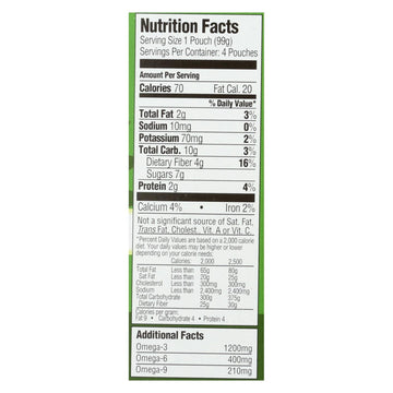 Mamma Chia Squeeze Vitality Snack - Green Magic - Case Of 6 - 3.5 Oz. - Maras Green