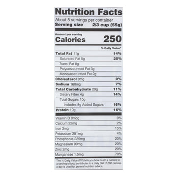 Manitoba Harvest - Granola Hemp Dark Chocolate - Case Of 6 - 10 Oz - Maras Green