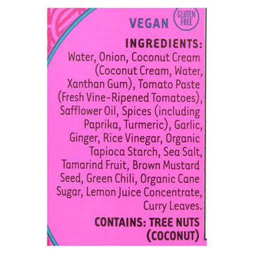 Maya Kaimal Goan Coconut Curry - Case Of 6 - 12.5 Oz. - Maras Green