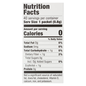 Monk Fruit In The Raw - Swtnr Mnk Fruit N Rw Keto - Case Of 8 - 40 Pkt - Maras Green