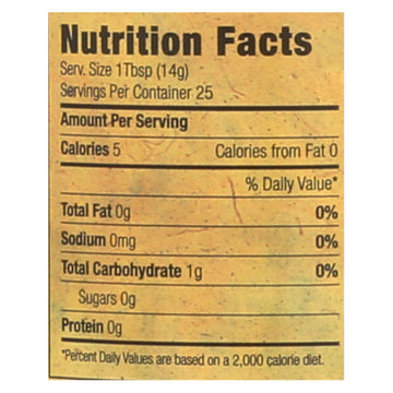 Napa Valley Naturals Organic White Wine - Vinegar - Case Of 12 - 12.7 Fl Oz. - Maras Green