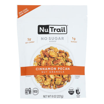 Nutrai - Granola Cinnamon Pecan - Case Of 6 - 8 Ounces - Maras Green