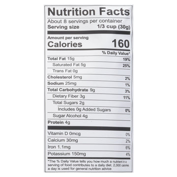 Nutrail - Granola Blueberry Cinnamon - Case Of 6 - 8 Ounces - Maras Green