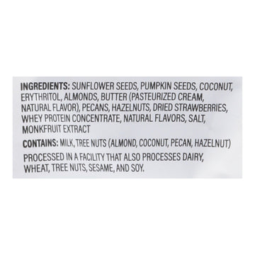 Nutrail - Granola Keto Vanilla Strawberry - Case Of 6 - 8 Ounces - Maras Green