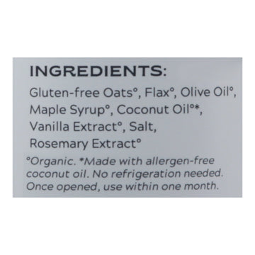 Oat Haus - Butter Granola Vanilla - Case Of 6 - 12 Oz - Maras Green