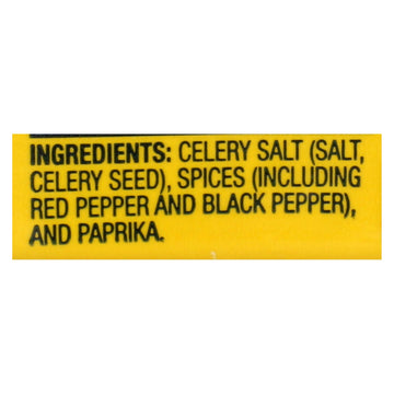 Old Bay - Seasoning - Original - Case Of 8 - 6 Oz - Maras Green
