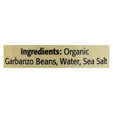 Omena Organics Organic Garbanzo Beans - Case Of 12 - 15 Oz - Maras Green