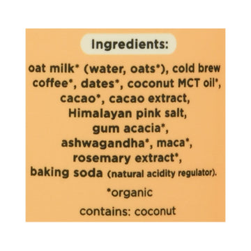 Pop & Bottle - Oat Milk Latte Mocha - Case Of 12 - 8 Fz - Maras Green