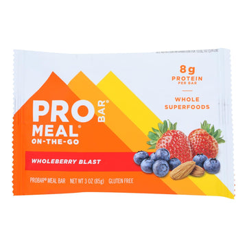 Probar Organic Whole Berry Blast Bar - Case Of 12 - 3 Oz - Maras Green