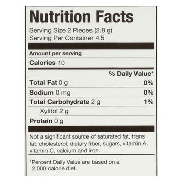 Pur Gum - Pomegranate Mint - Aspartame Free - 9 Pieces - 12.6 G - Case Of 12 - Maras Green