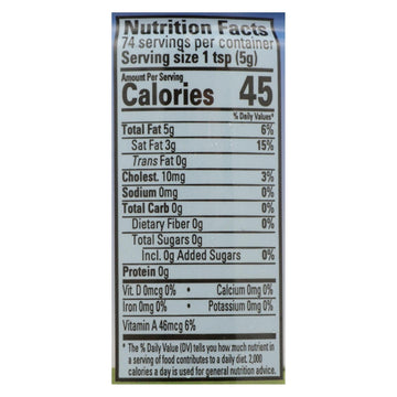 Purity Farms Ghee - Clarified Butter - Case Of 12 - 13 Oz. - Maras Green