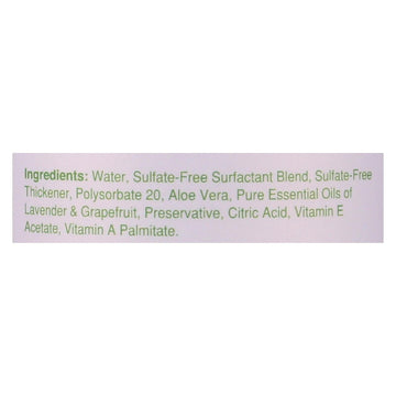 Rebel Green Hand Soap - Lavender - Case Of 4 - 16.9 Fl Oz - Maras Green