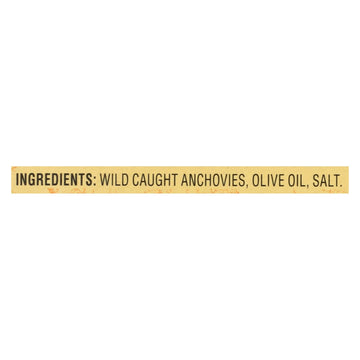 Reese Anchovies - Flat Fillets - In Pure Olive Oil - 2 Oz - Case Of 10 - Maras Green