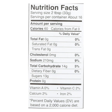 Rib Rack Bbq Sauce - Southern Bourbon - Case Of 6 - 19 Oz - Maras Green