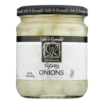 Sable And Rosenfeld Vermouth Tipsy - Onions - Case Of 6 - 10.9 Oz. - Maras Green