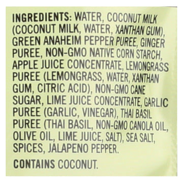 Saffron Road Simmer Sauce - Lemongrass Basil - Case Of 8 - 7 Fl Oz. - Maras Green