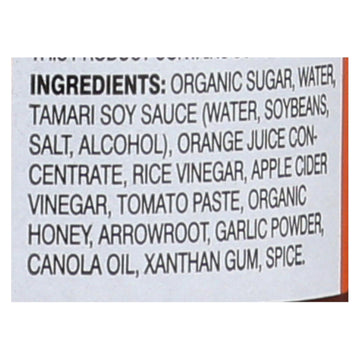 San - J Cooking Sauce - Orange - Case Of 6 - 10 Fl Oz. - Maras Green