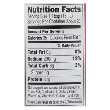 San - j Sauce - Hoisin - Gluten Free - Case Of 6 - 10 Fl Oz - Maras Green