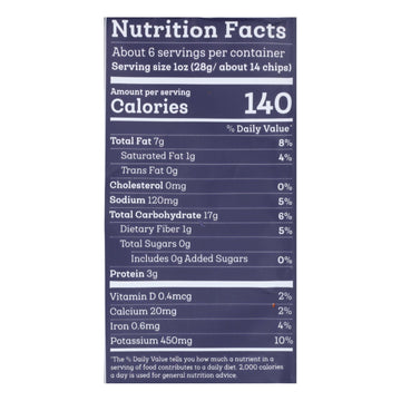 Siete - Kettle Chip Fuego - Case Of 6 - 5.5 Oz - Maras Green