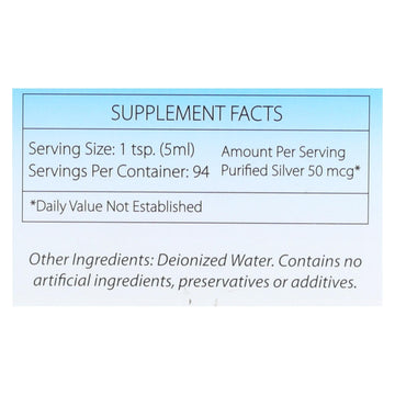 Silver Biotics - Supplmnt Dly Immn Fmly Size - 1 Each 1 - 16 Fz - Maras Green