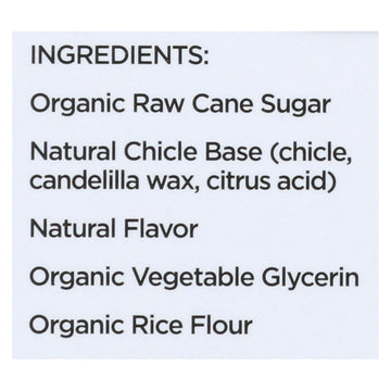 Simply Gum All Natural Gum - Cinnamon - Case Of 12 - 15 Count - Maras Green