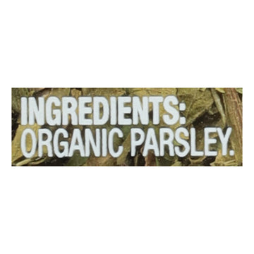 Simply Organic - Parsley Flakes Organic - Case Of 6 - 0.26 Ounces - Maras Green
