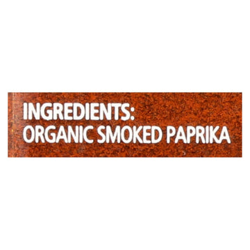 Simply Organic Smoked Paprika - Case Of 6 - 2.72 Oz. - Maras Green