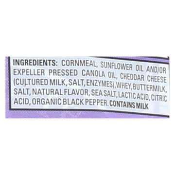 Smart Puffs Real Cheddar Baked Cheese Puffs - Case Of 12 - 6/1 Oz - Maras Green