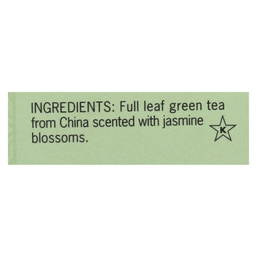 Smith Teamaker Green Tea - Jasmine Slvr Tp - Case Of 6 - 15 Bags - Maras Green