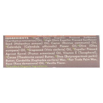 Soothing Touch Vanilla Rose Lip Balm Moisturizes And - Case Of 12 - .25 Oz - Maras Green