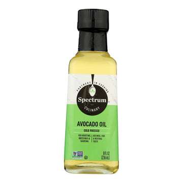 Spectrum Naturals Avocado Oil - Refined - 8 Oz - Case Of 6 - Maras Green