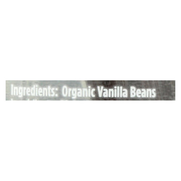 Spicely Organics - Organic Vanilla Bean - Case Of 3 - 2 Count - Maras Green