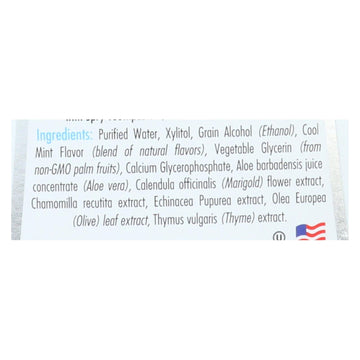 Spry Natural Oral Rinse - Cool Mint - 16 Fl Oz. - Maras Green