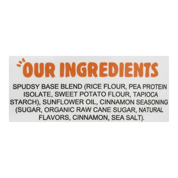 Spudsy - Sw Pot Puff Crunch Cinnamo - Case Of 12 - 4 Oz - Maras Green