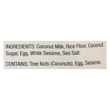 Sun Tropics Coco Rolls Original, Rolled Coconut Wafer - Case Of 12 - 4 Oz - Maras Green