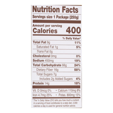 Tasty Bite - Bowl Protein Medit Style - Case Of 6 - 8.8 Oz - Maras Green