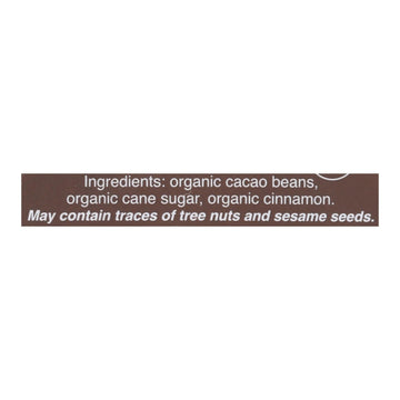 Taza Chocolate Organic Chocolate Mexicano Discs - 50 Percent Dark Chocolate - Cinnamon - 2.7 Oz - Case Of 12 - Maras Green